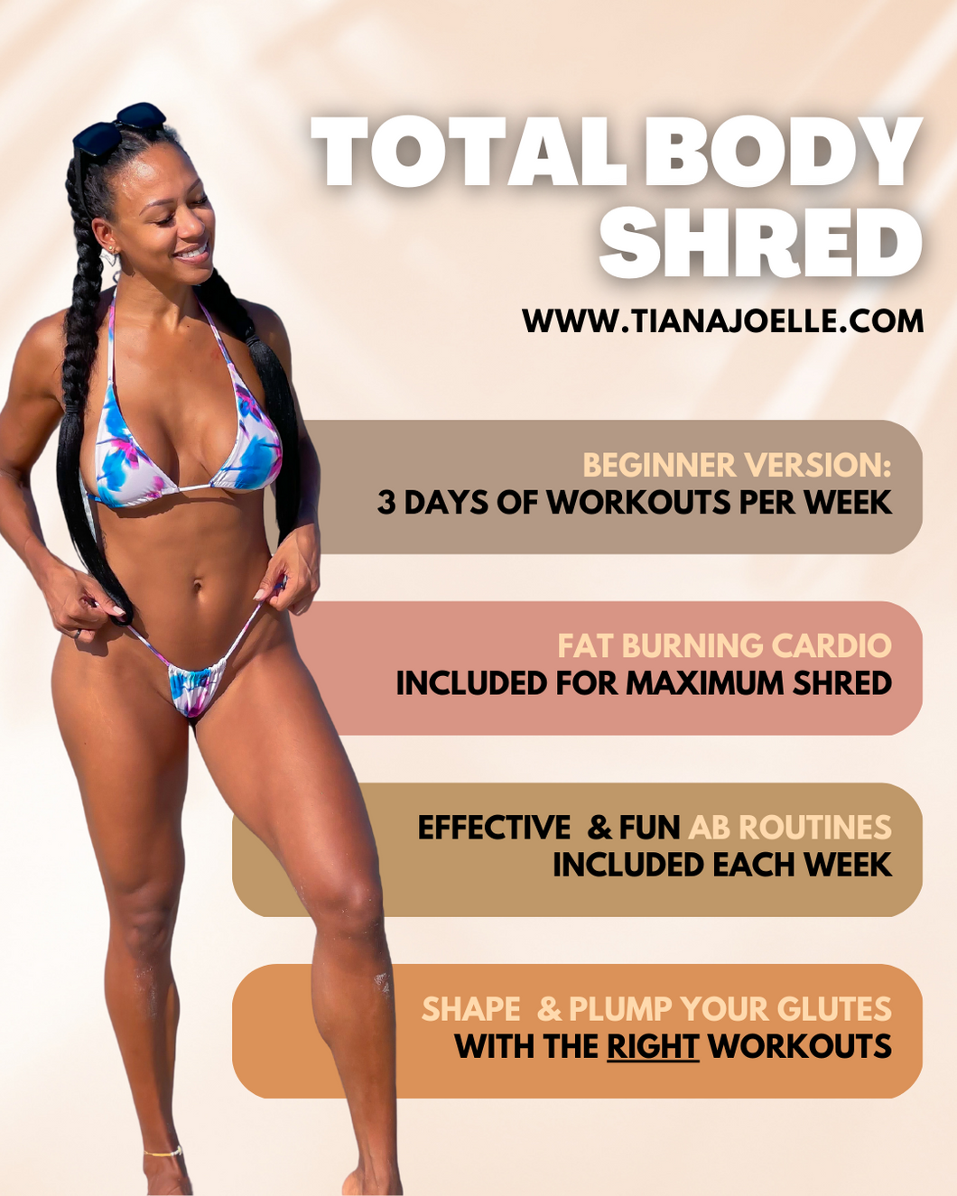 30-Day Total Body Shred: Intermediate/Advanced – Tiana Joelle